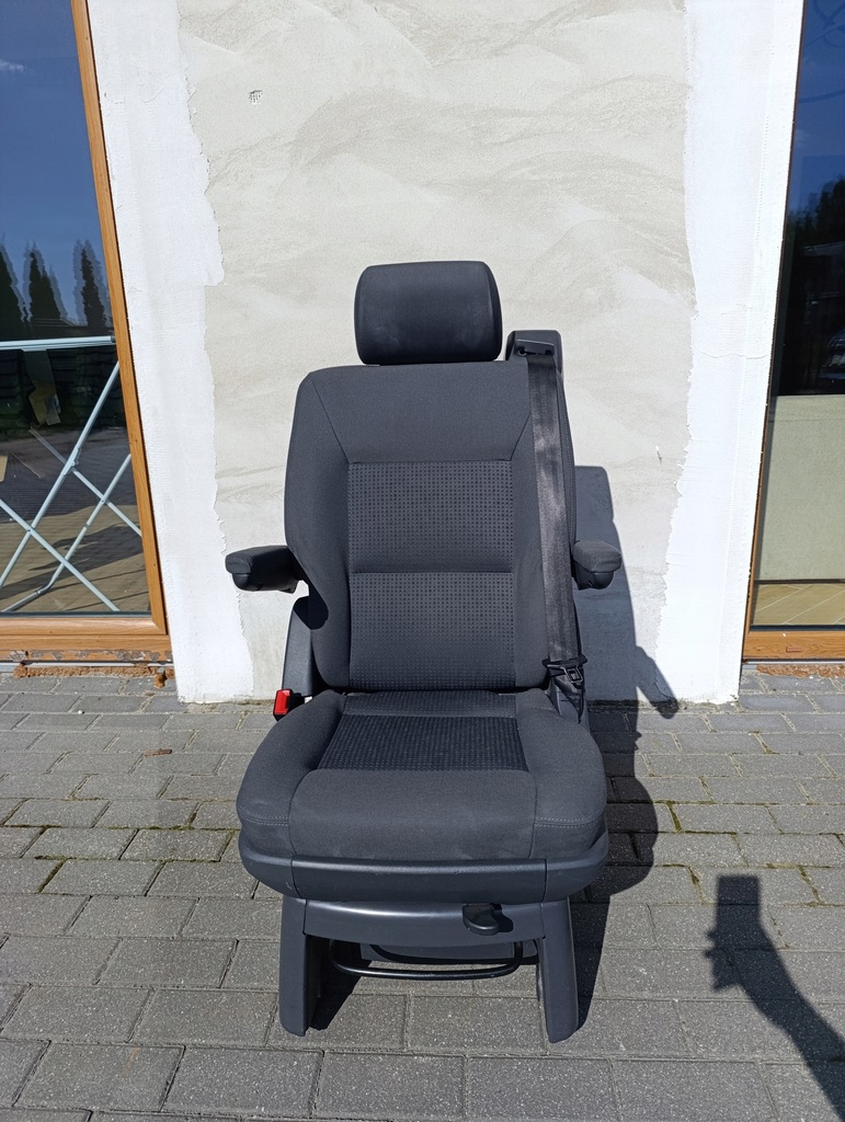 фото №11, Vw t5 t6 multivan сиденье поворотный второй/третий ряд czarny/antracyt