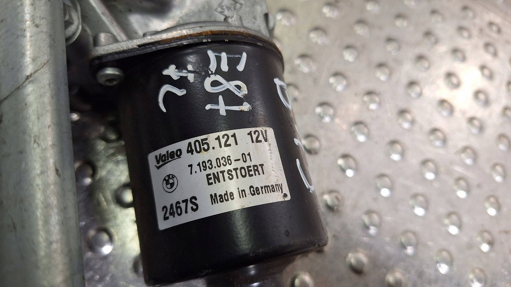 фото №7, Механізм моторчик двірник перед 7193036 bmw 1 e81 lift e87 europa