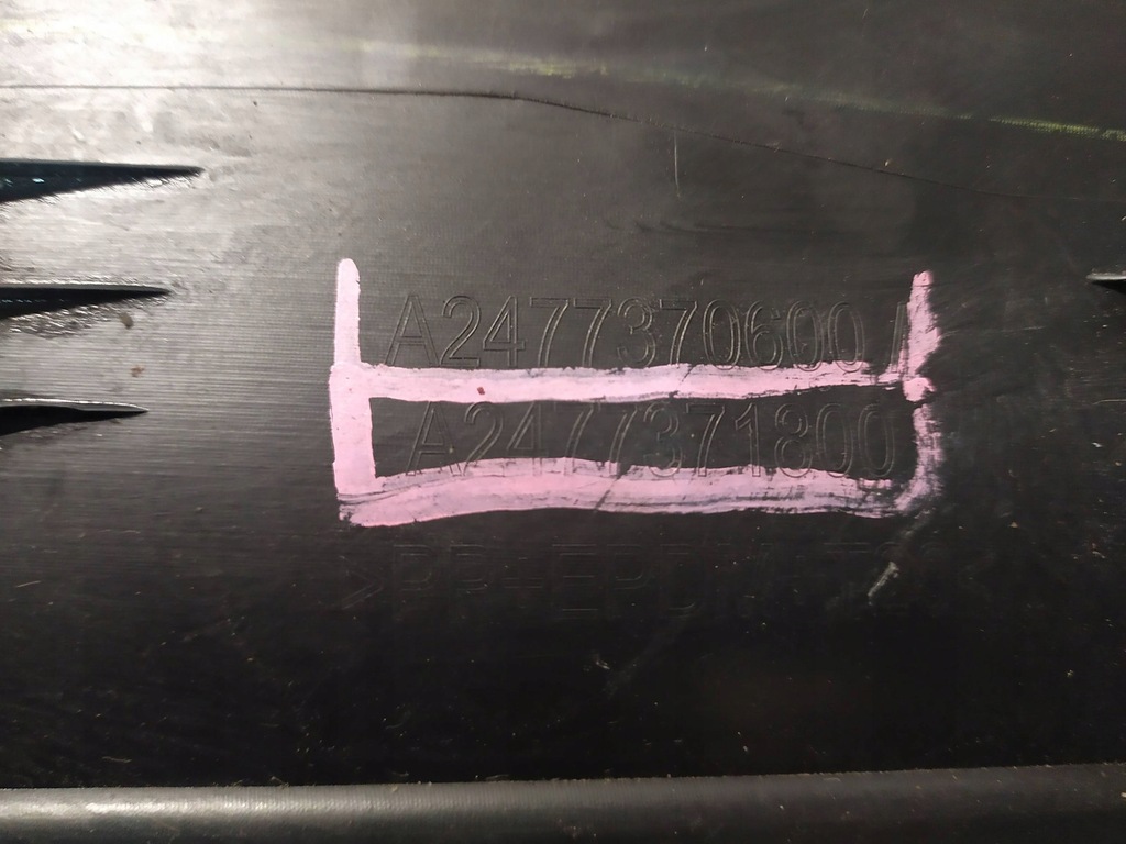 фото №9, Молдинг двері лівий задня mercedes glb x247 w247