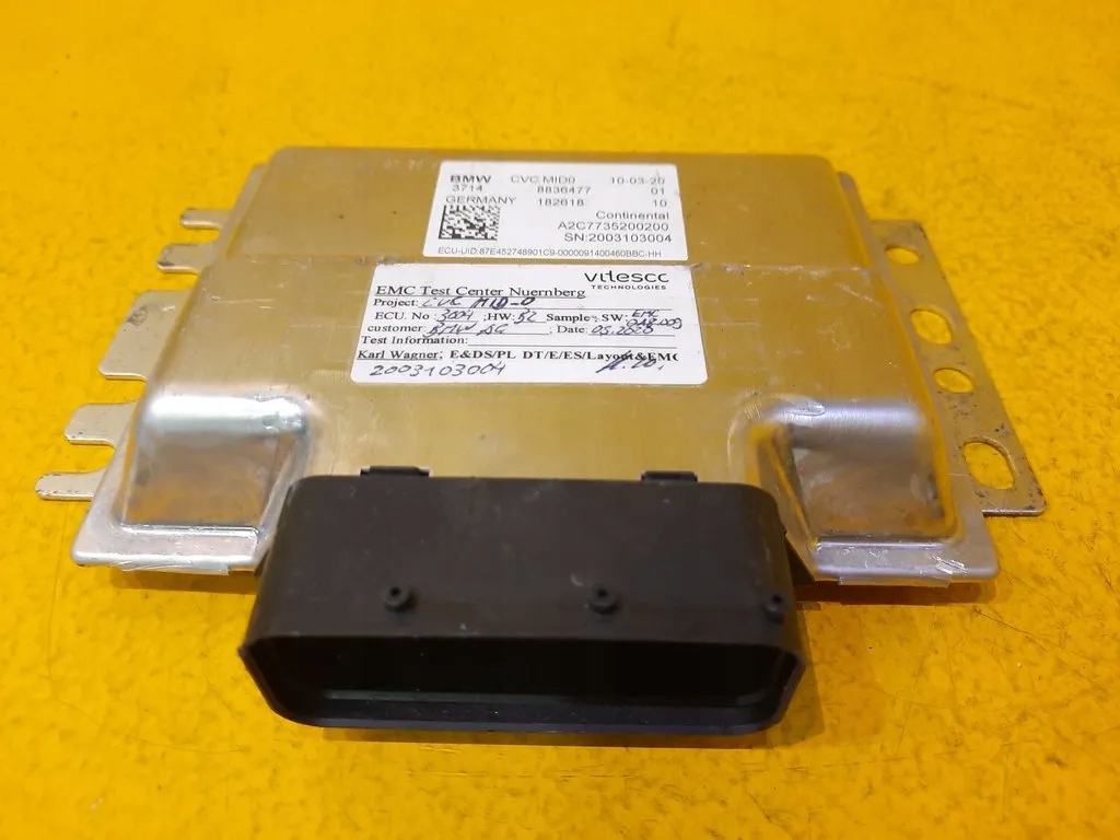 фото №1, Bmw модуль блок управления подвеска 8836477