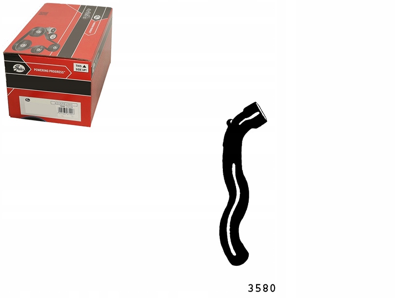 Купить Gates 3580 шланг гибкий радиатора