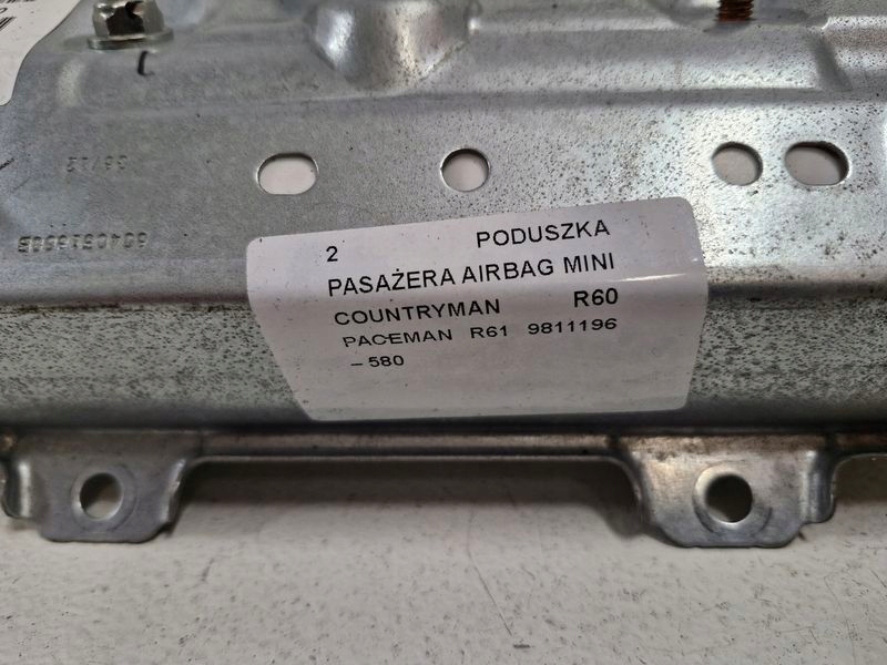 фото №5, Mini cooper countryman r60 r61 подушка повітряна подушка безпеки 9811196