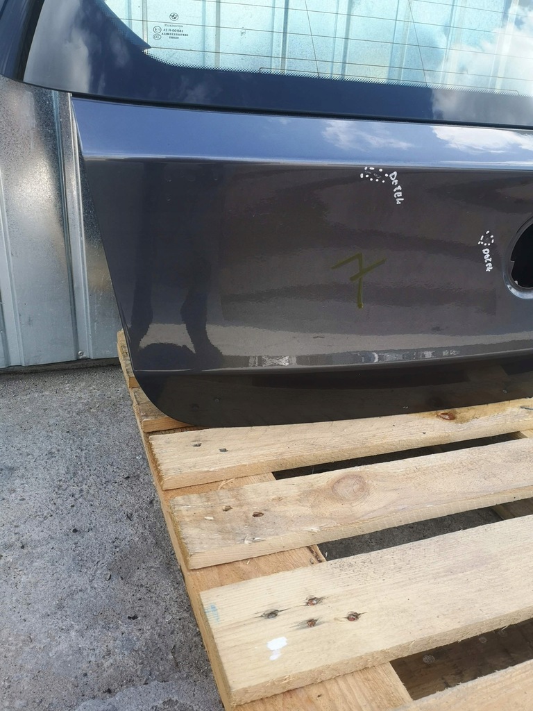 фото №7, Крышка багажника стекло задняя bmw 1 e87 a22/7 sparkling graphite
