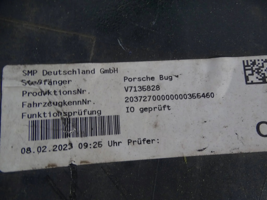 фото №9, Бампер перед porsche taycan 9j1