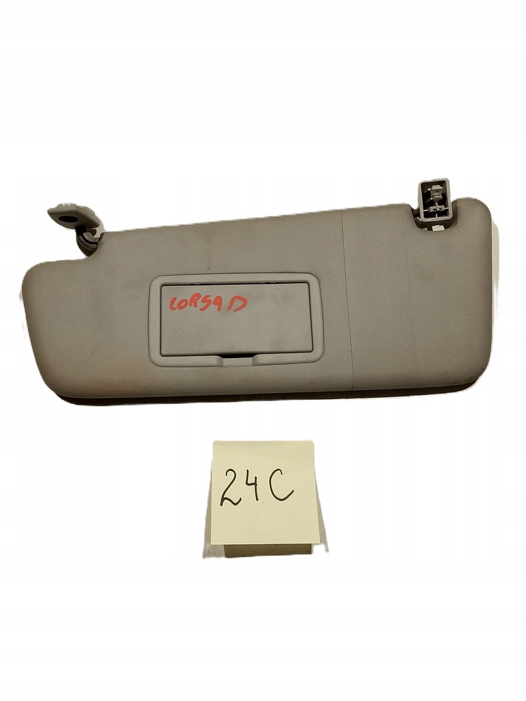 фото №1, Opel corsa d защита солнцезащитная левая серая оригинальный номер