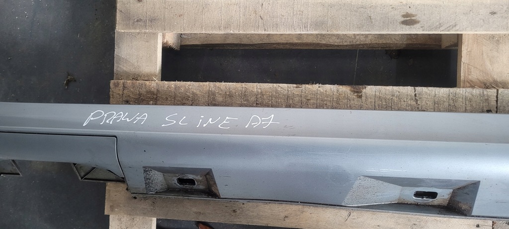 фото №9, A7 4g s7 молдинг поріг накладка sline права правий перед ly7g