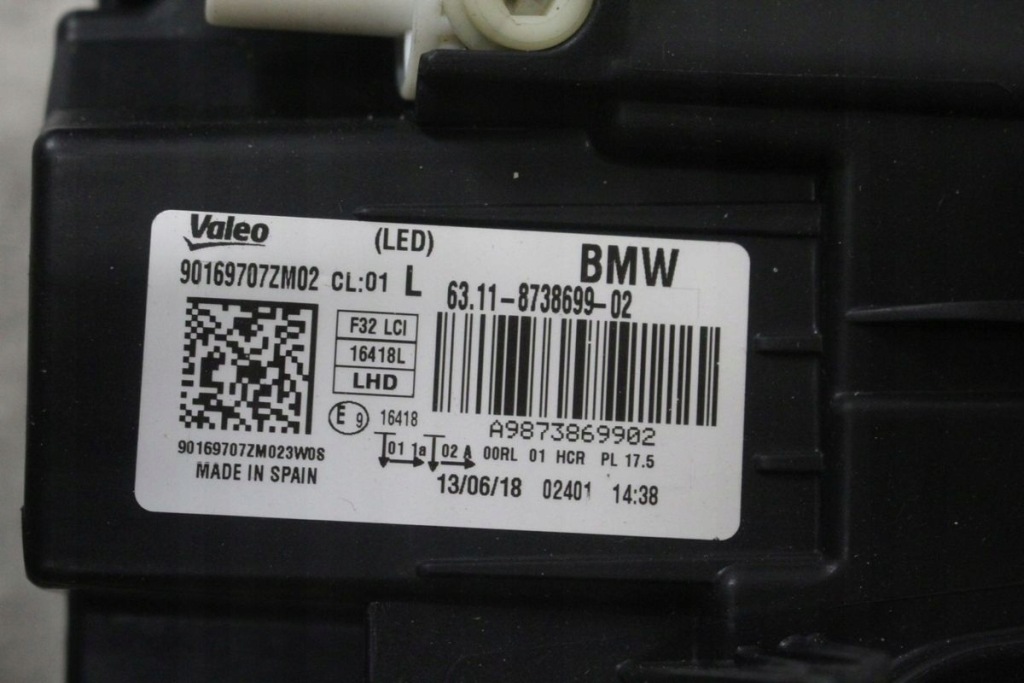 фото №4, Лампа левая перед bmw f32 f33 f36 4 full led lift 8738699