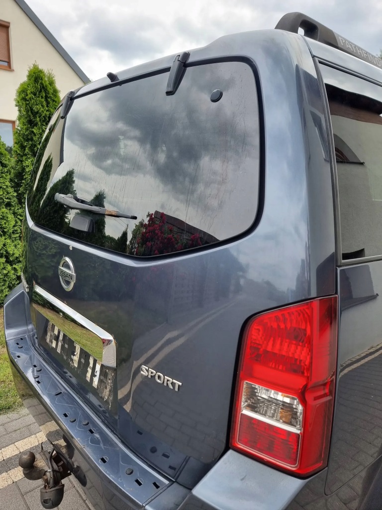 фото №5, Nissan pathfinder r51 стекло крышка багажника багажника оригинал