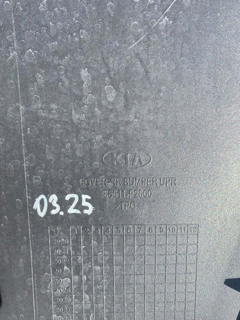 фото №7, Бампер задній kia sorento 4 iv 20r pdc 2020 86611-p2000 задня 03.25