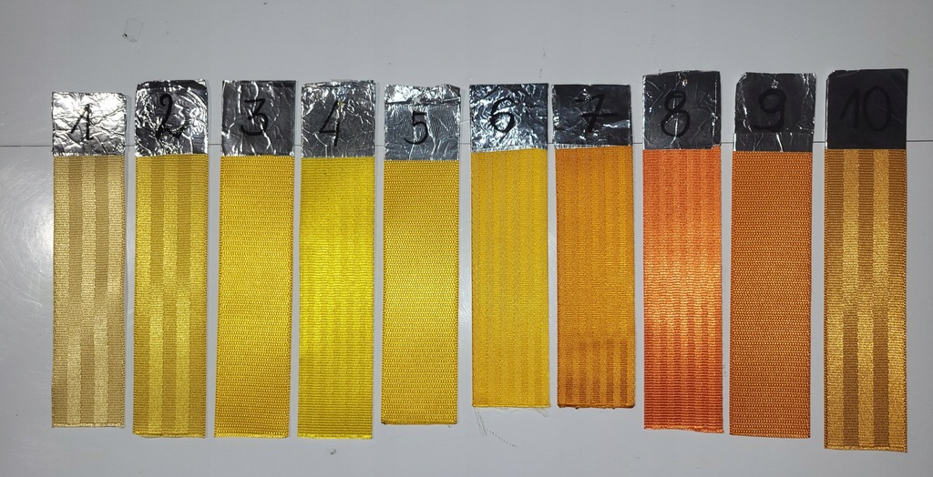 фото №14, Кольорове стрічки ременів безпеки zmiana koloru