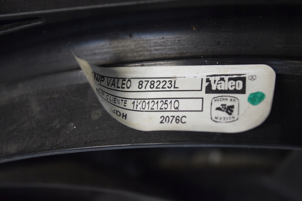 фото №8, Vw jetta 1.6 fsi pas передний радиатор kpl