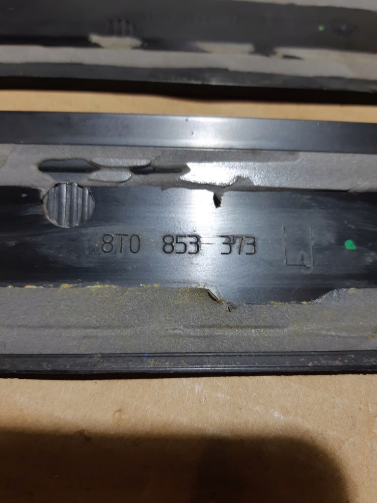 фото №14, Audi s5 молдинг накладки порог правая левая перед 8t0853373 8t0853374