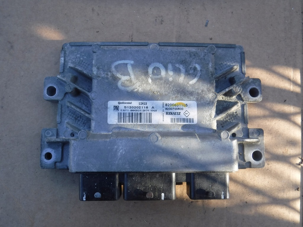 фото №1, Блок керування двигуна renault clio iii 1.5 8200851165