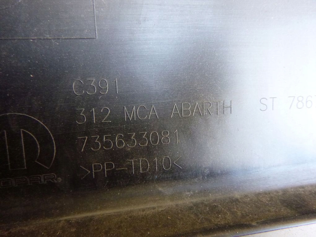 фото №7, Fiat 500 abarth 595 lift бампер задній
