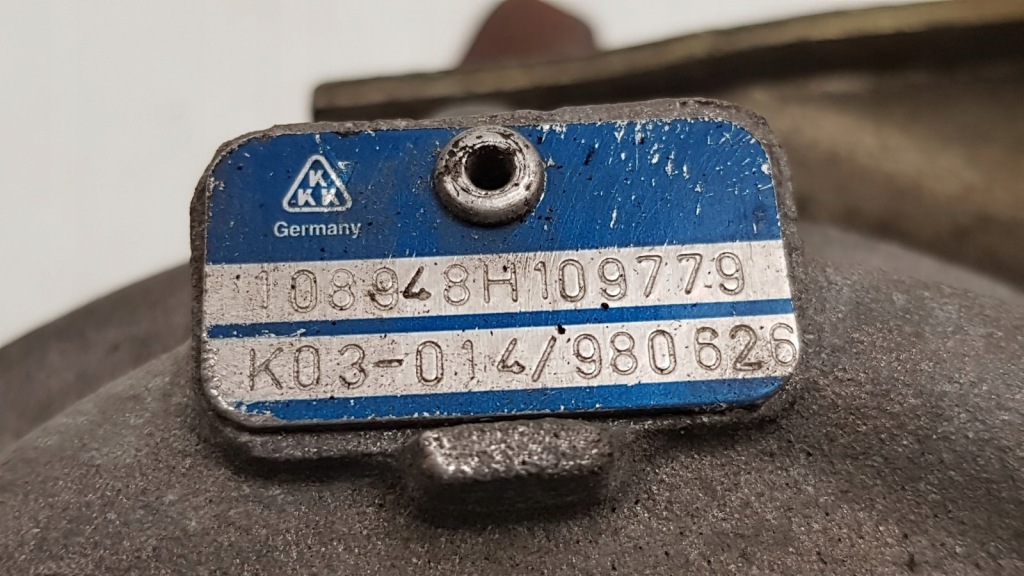 Турбонагнетатель k031-14 108948h109779 7701473551 renault 1.9 dti 1114 с Разборки