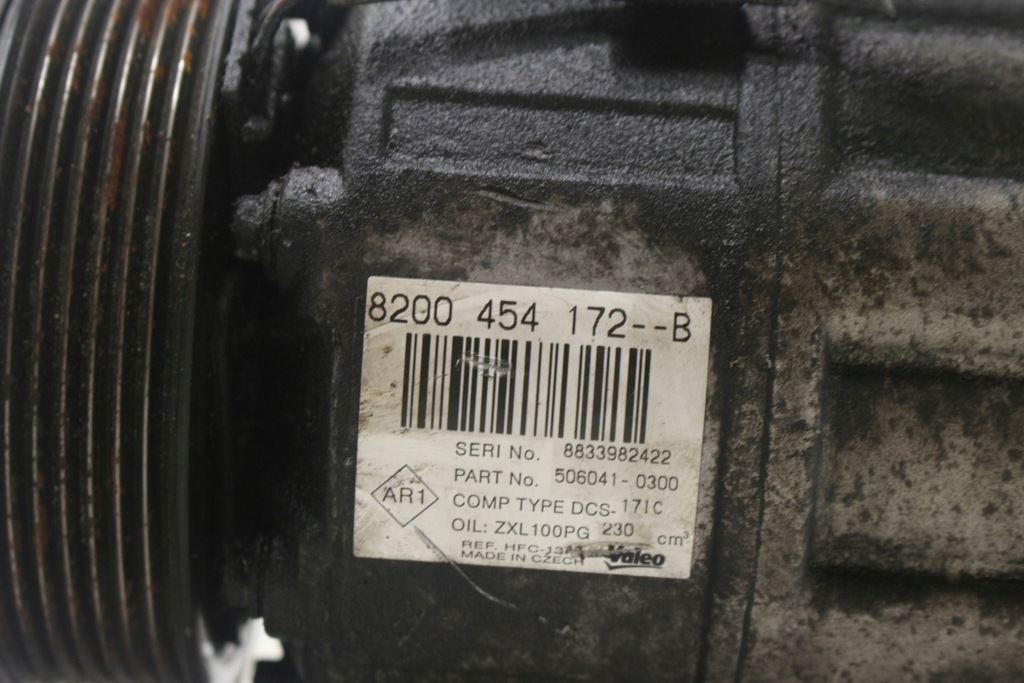 фото №8, Компресор кондиціонера 8200454172 espace 2.0 dci