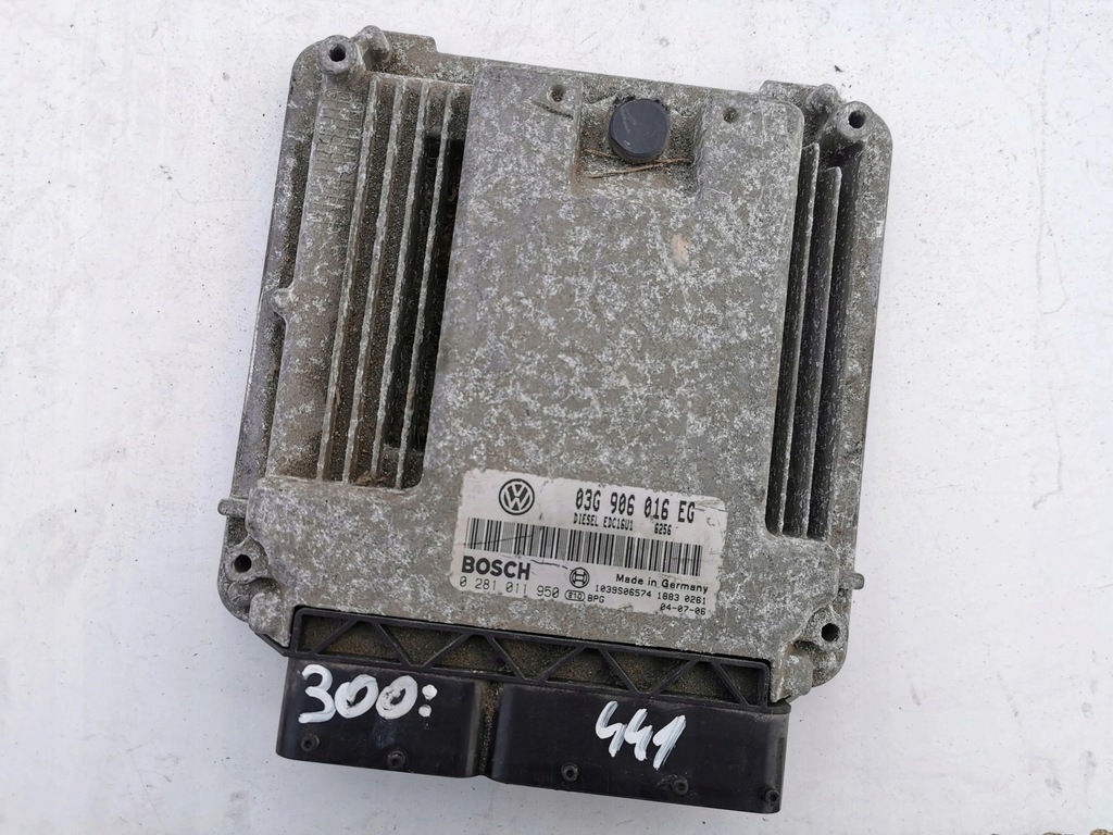 фото №7, Seat altea 2.0tdi 0281011950 03g906016eg бортовой компьютер