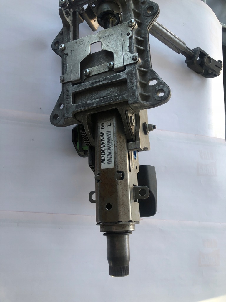 фото №10, Блок двигателя рулевой vw golf v plus 1.9 tdi bxe, bls, bkc оригинальный номер vw 1k1419502t