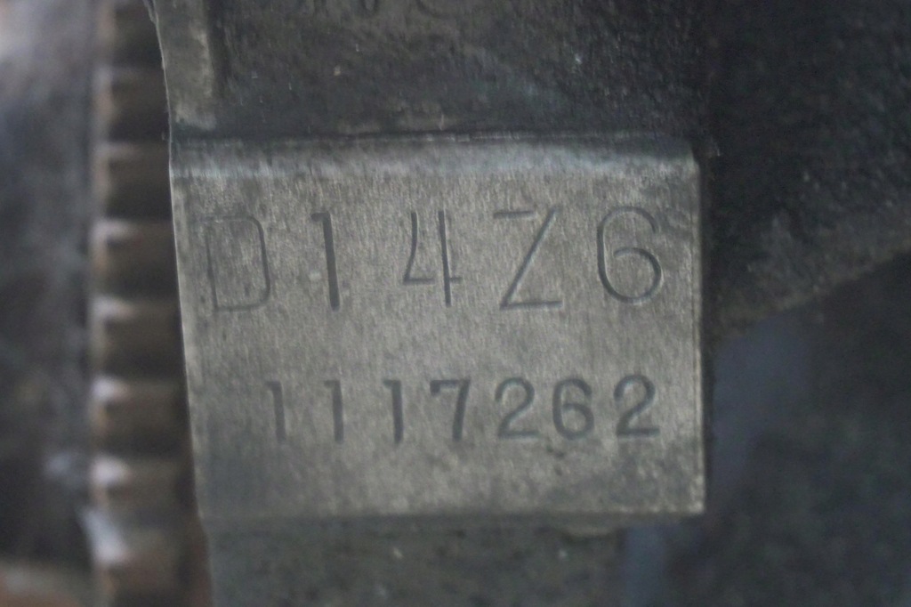 фото №10, Honda civic vii двигун 1.4benzyna d14z6 двигун nr.37 блок головка