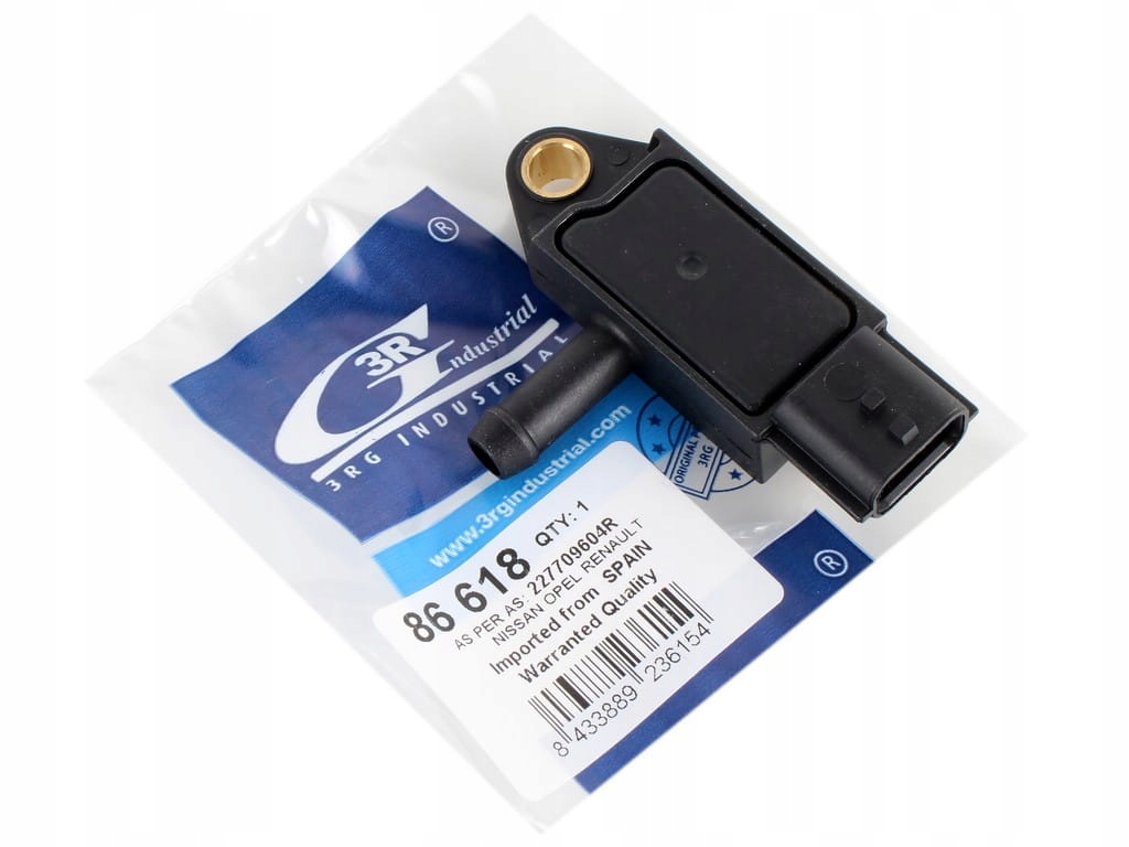 фото №1, Датчик тиску вихлопних газів renault kangoo ii 1.5 dci