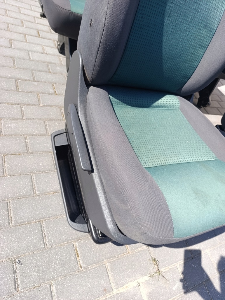 фото №6, Vw t5 t5 lift t6 комплект сидінь 8 місць тримісне сидіння подвійний підставка для сидіння 1/2/3 ряд