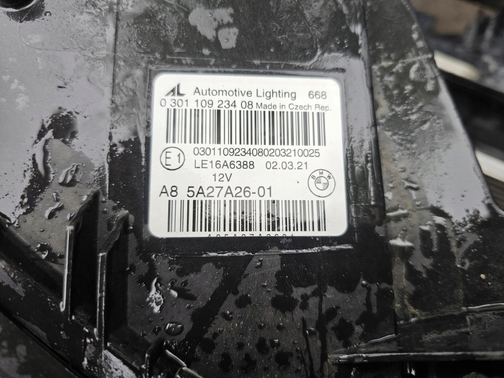 Купить Бампер капот лампа pas комплект bmw 8 g15 3.0 дизель