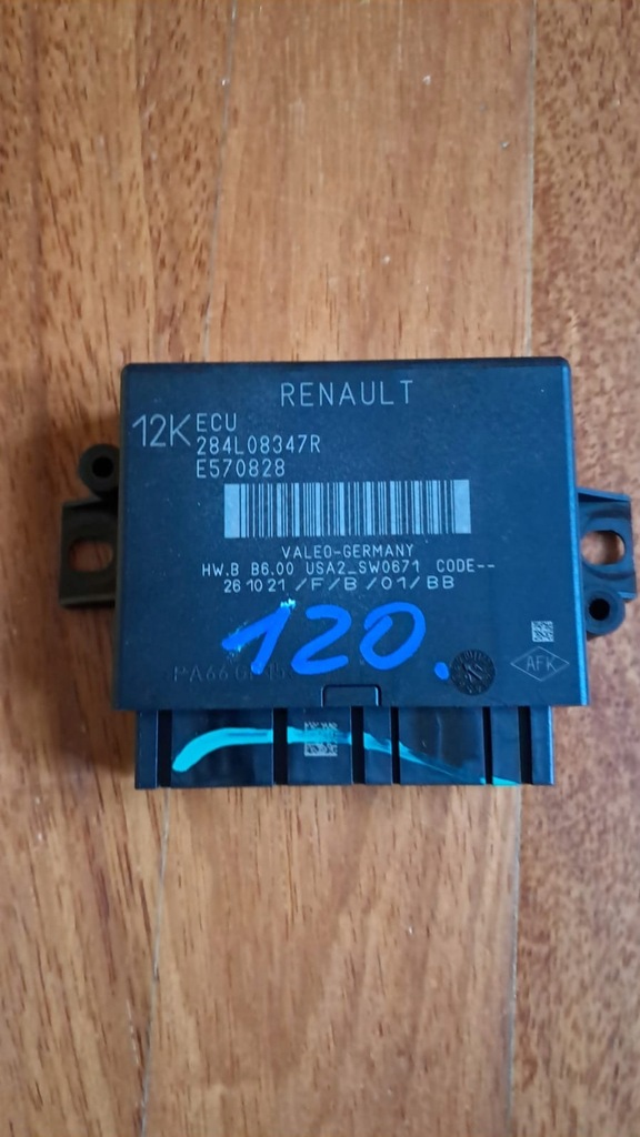 фото №1, Модуль блок керування pdc renault arkana 284l08347r