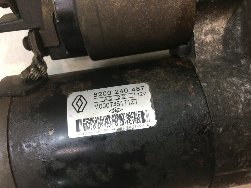 фото №5, Стартер dacia logan i 1.4 8200240487 m000t45171zt