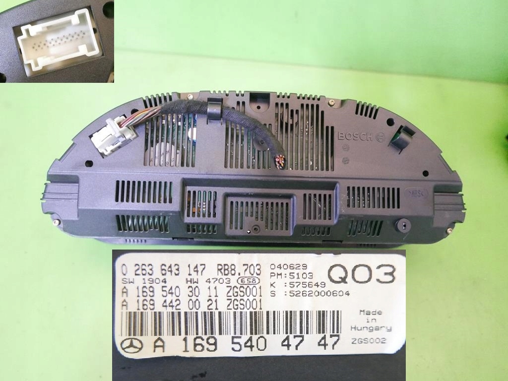 фото №9, Набір стартовий запуск імобілайзер mercedes w169 a170 1.7 04-08