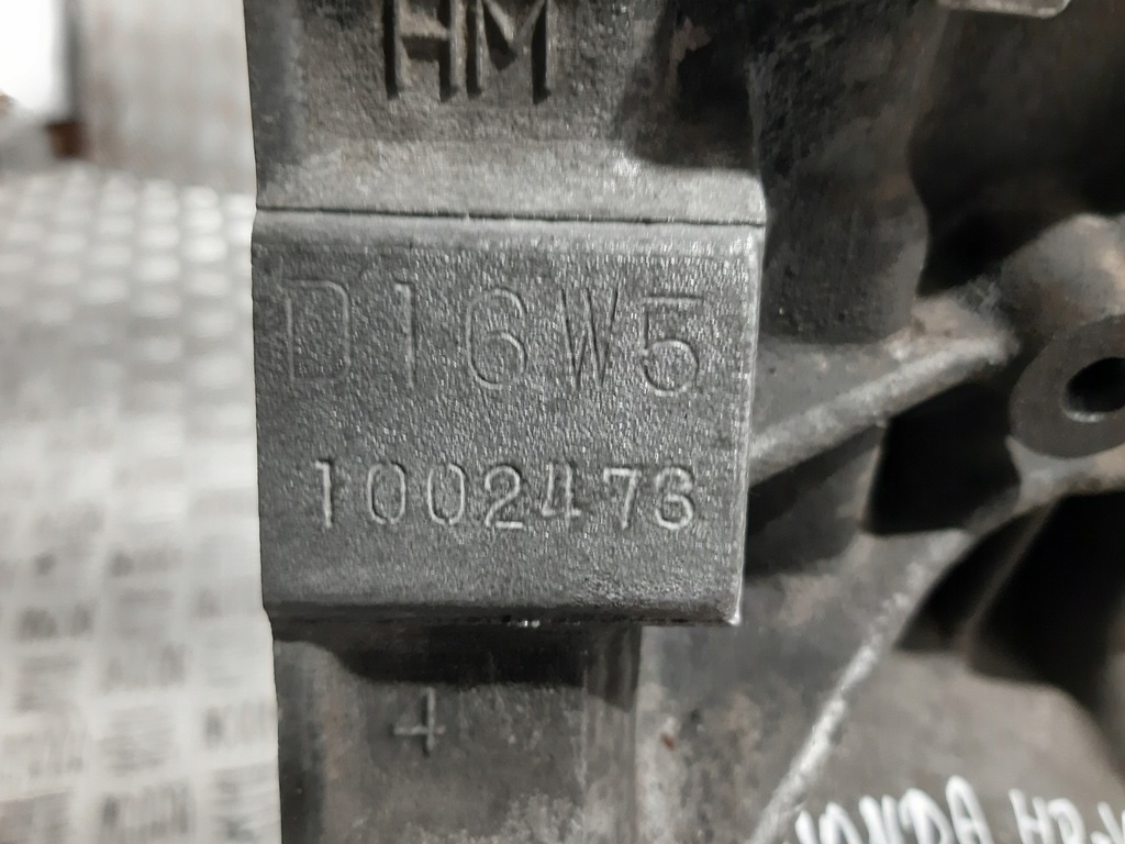 фото №13, Блок dół двигуна wał поршні honda hr-v 1.6b 91kw d16w5