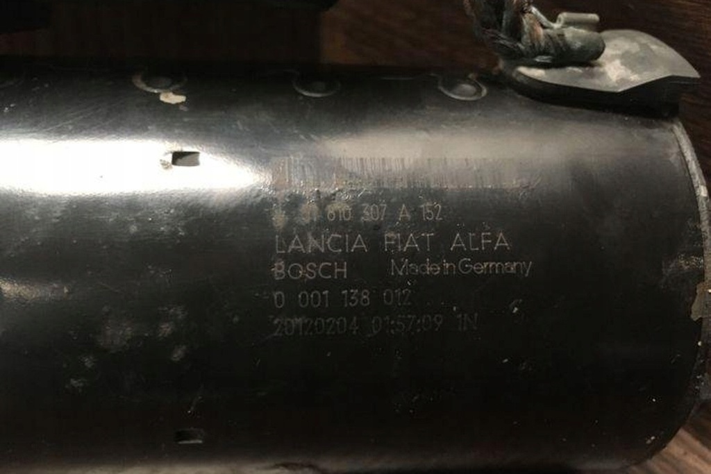 фото №7, Стартер alfa romeo mito 955_ 0001138012 1.25l дизель 62kw 2012