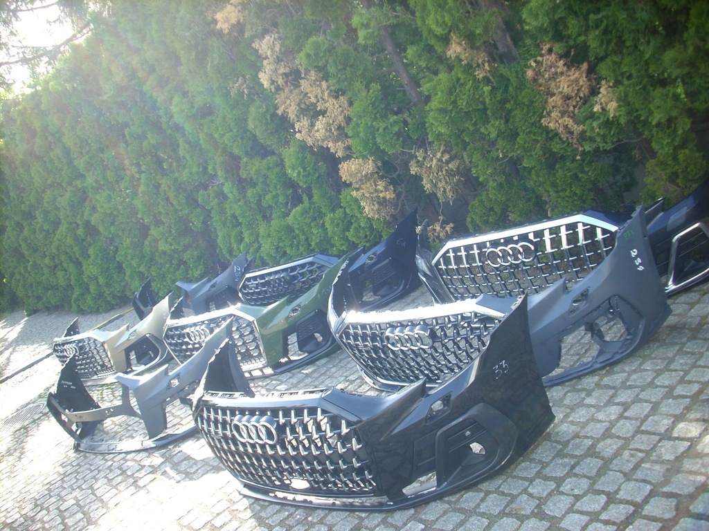 фото №9, Audi a8 d5 sline 4n0 lift перед бампер передний решётка радиатора s-line ew. s8