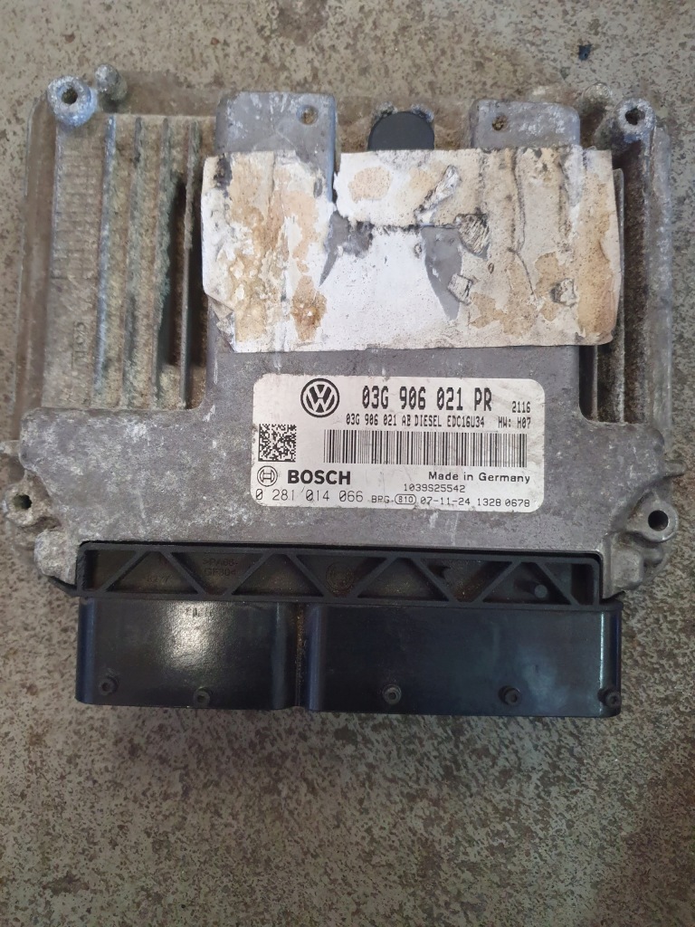 фото №1, Бортовий комп'ютер блок керування двигуна 03g906021pr