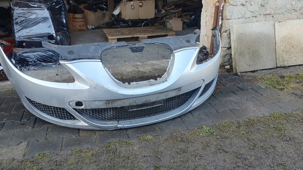 фото №1, Seat leon ii 1p 05-09 - бампер перед - ls7y