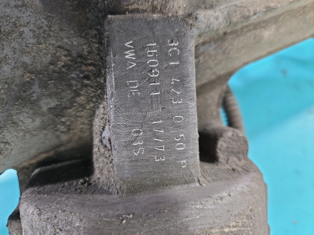 фото №13, Трансмісія рейка рульова vw passat b7 3c1423050p 5n1909144m