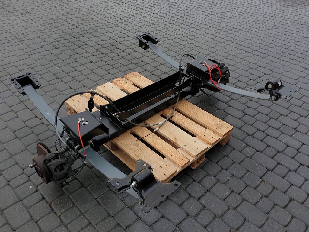 фото №4, Балка підвіска oś задня комплектна master iii iv 2024 rok рама подушки безпеки kpl