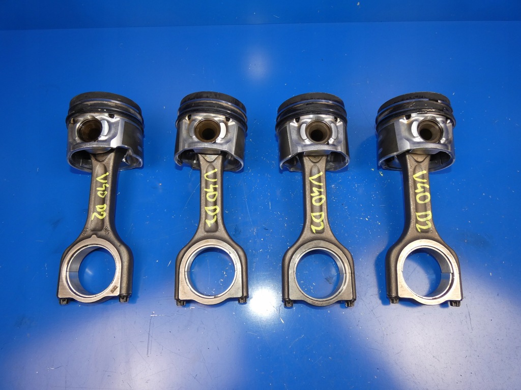 фото №5, Volvo v40 ii v60 s60 ii ford 1.6 d d2 d4162t поршень + шатун