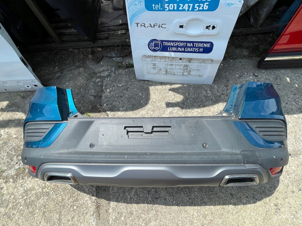 фото №1, Renault arkana бампер задняя 6 pdc rs terrf