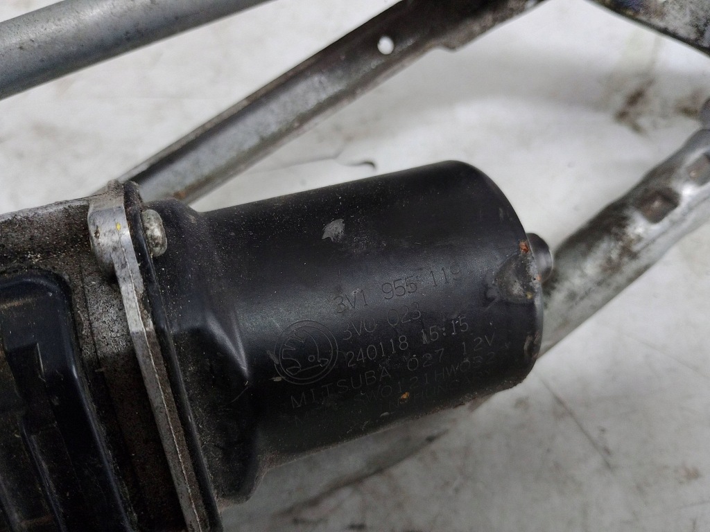 фото №5, Skoda superb механізм двірник перед 3v1955119 europa