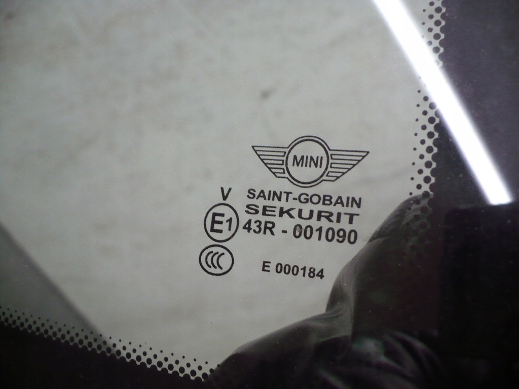 фото №3, Mini cooper r56 скло права правий задня