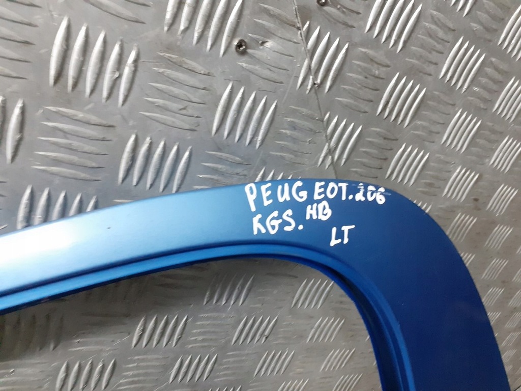 фото №3, Двері лівий задня peugeot 206 kgs