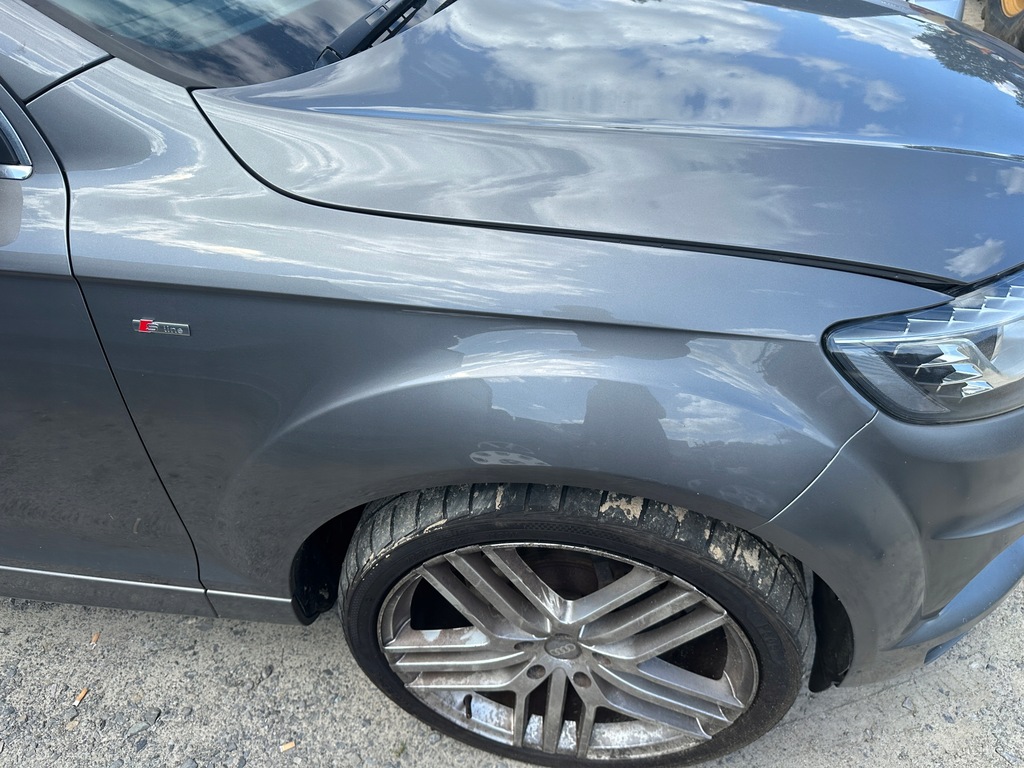 фото №7, Перед бампер крыло капот лампа pas комплект audi q7 4l lift s-line lm7w