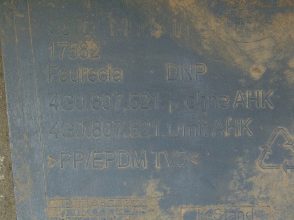 фото №9, Бампер спойлер бампера задняя audi a6 c7 lift 4g0807521p