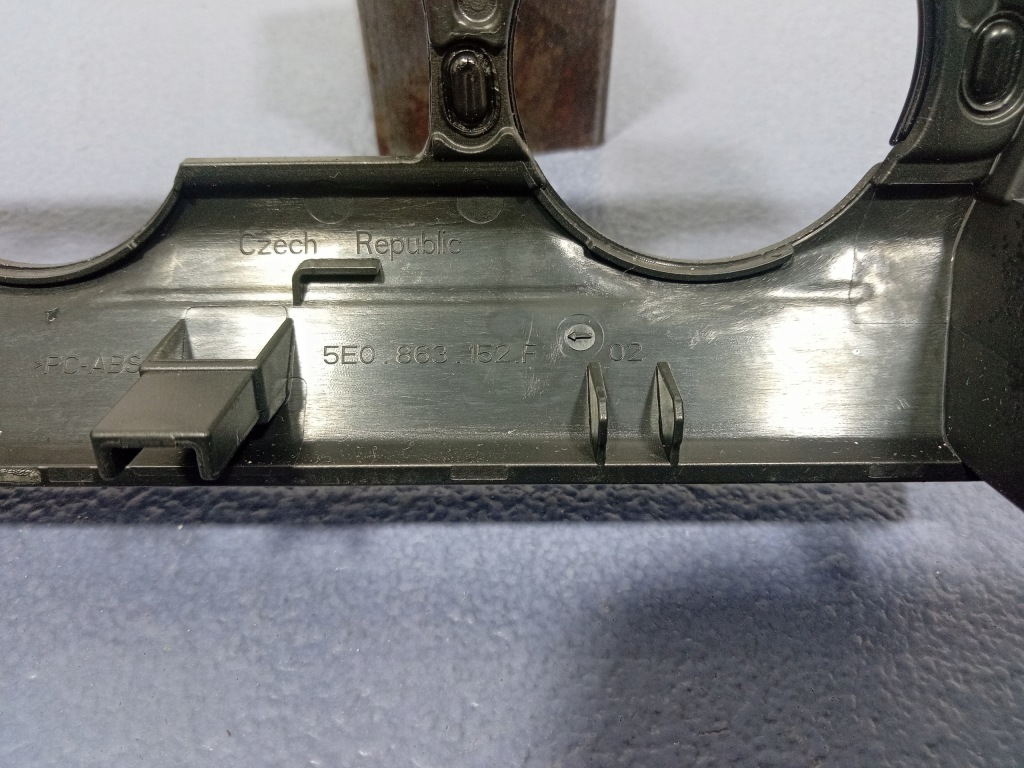 фото №6, Skoda octavia iii lift рамка панель кондиционера 5e0863152f