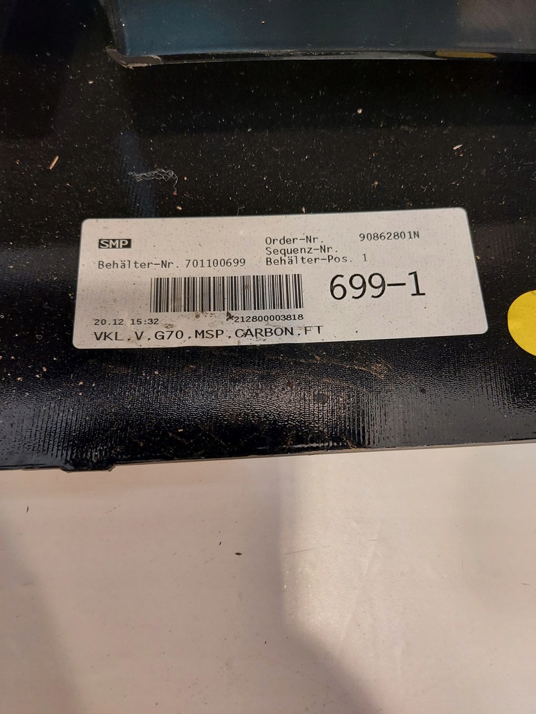 фото №15, Bmw g70 i7 m набор бампер карбон schwarz 416 eu