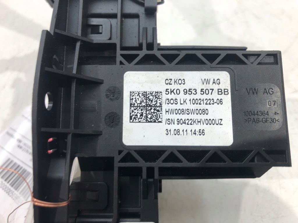 фото №6, Переключатель комбинированный vw golf vi 5k0953507bb 08-14 выключатель