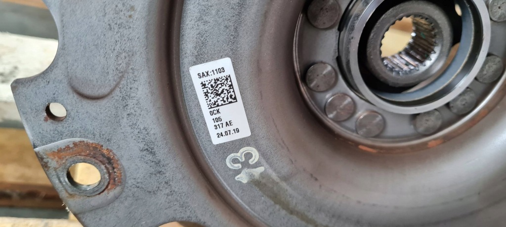 фото №14, A4 b9 8w lift колесо сцепление двухмассовый 2.0 tfsi 0ck105317af a5 8w