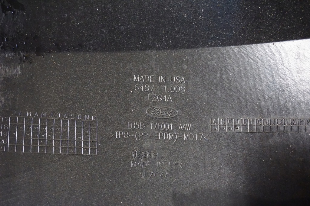 фото №13, Ford explorer xlt 2020 - 2023 бампер задняя задний накладка usa