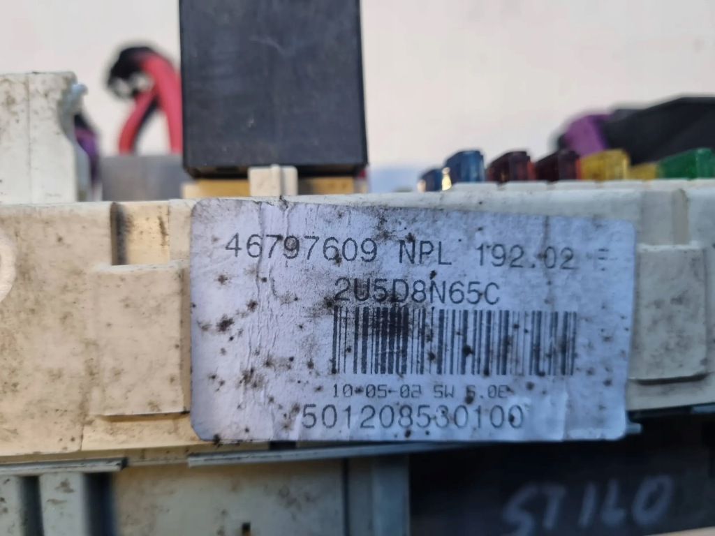 Fiat stilo коробка запобіжників модуль bsi 46797609 Недорого