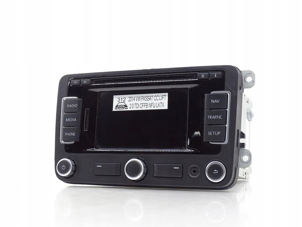 фото №1, Радио радиопроигрыватель navi навигация мультимедиа cd vw passat cc 3c8035279m